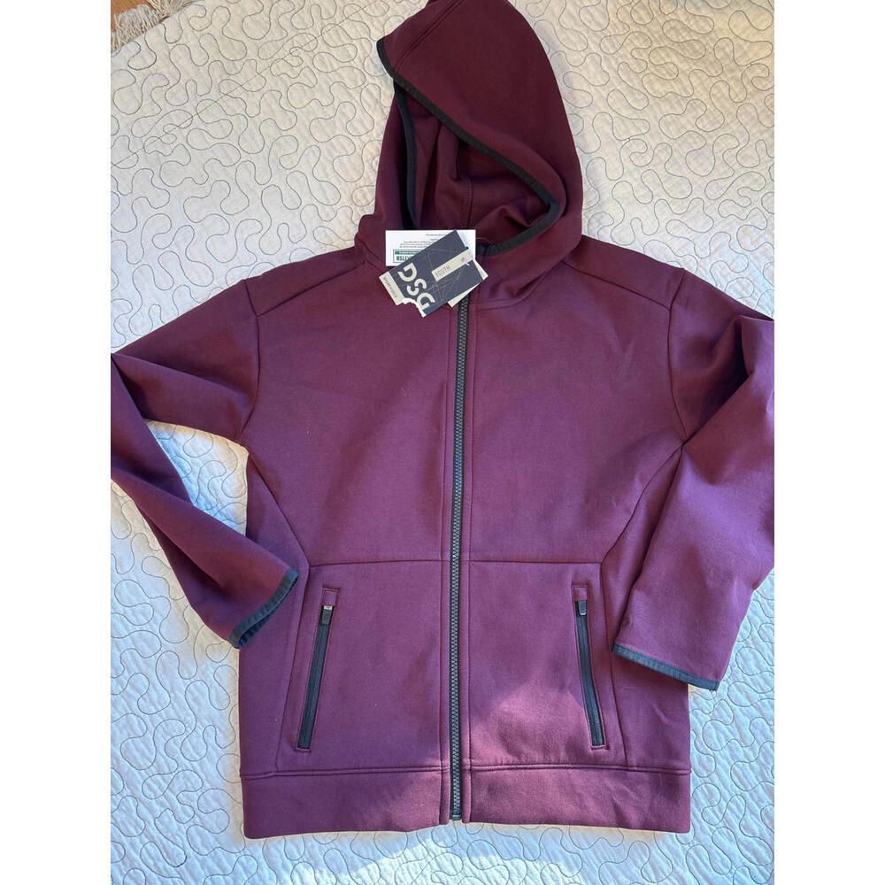 DSG Boy's Full-Zip‎ Hoodie with Hood and Zippered Pockets Size Medium